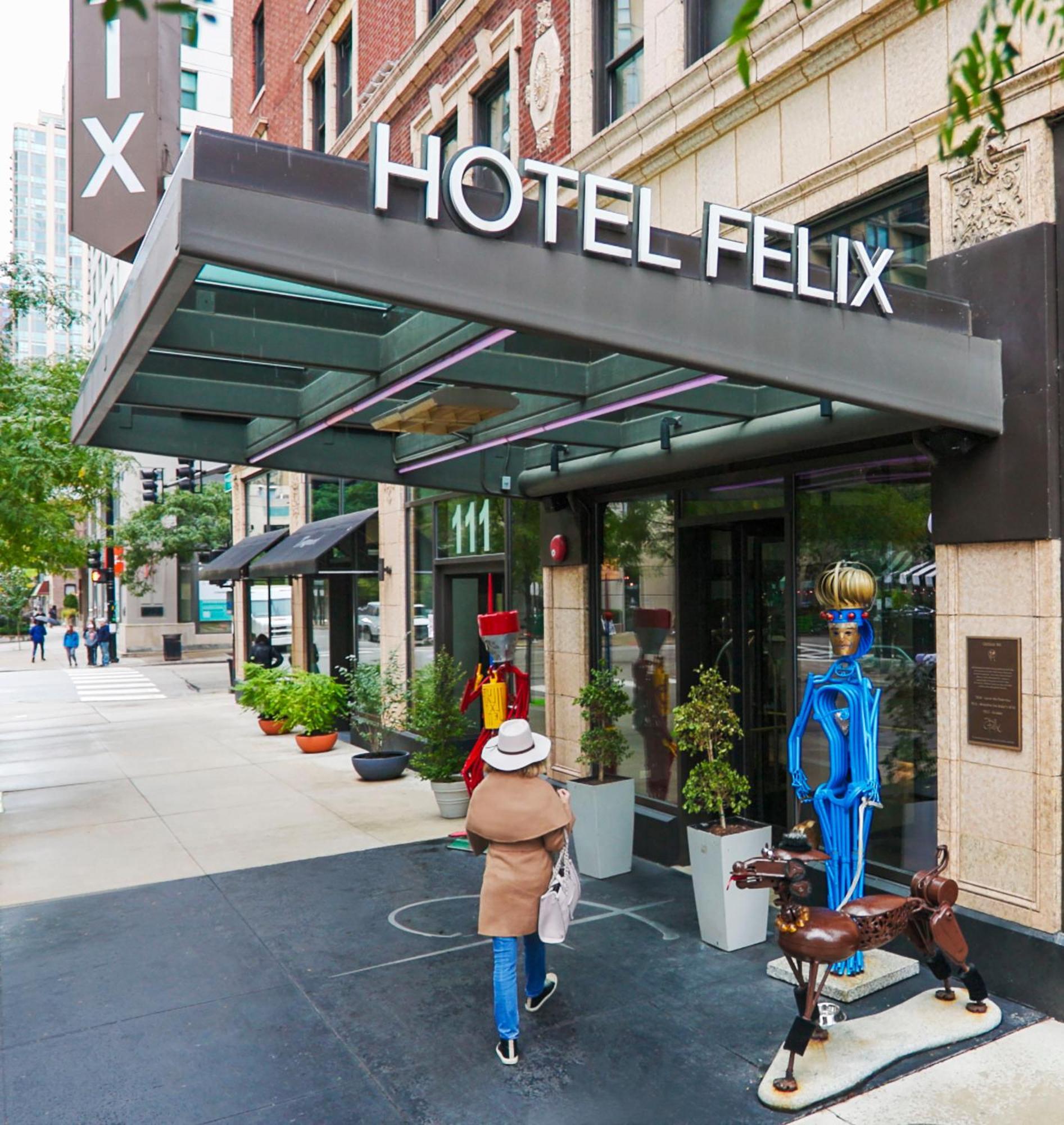 Hotel Felix Чикаго Екстериор снимка